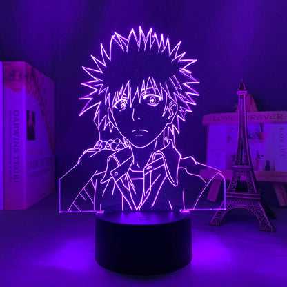 A Certain Scientific Railgun Kamijou Touma 3D Lamp