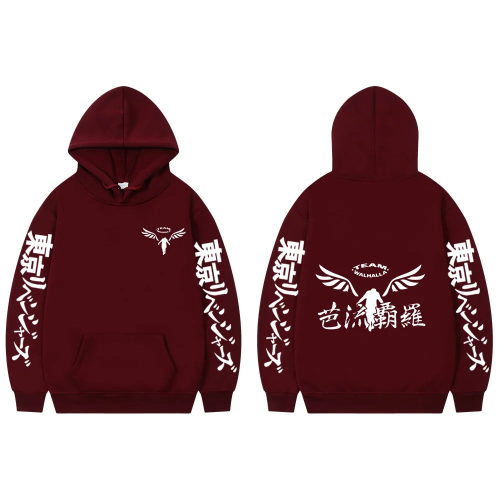 Gambar Valhalla Tokyo Revengers Kawaii Hoodie