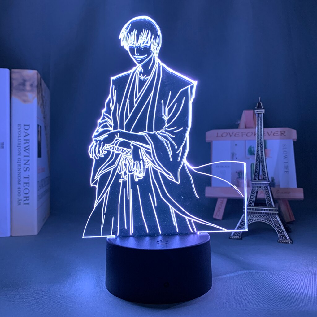 Bleach Gin Ichimaru 3D Lamp