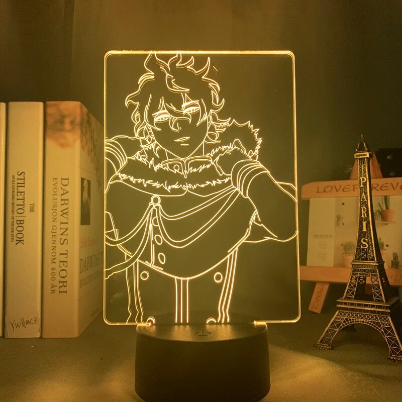 Black Clover Yuno 3D Lamp