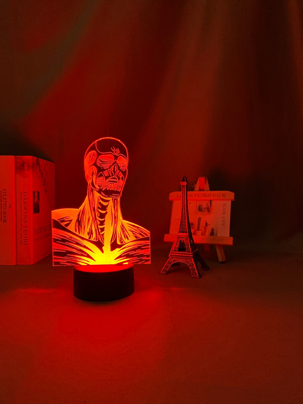 Attack on Titan Colossus Titan 3D Lamp