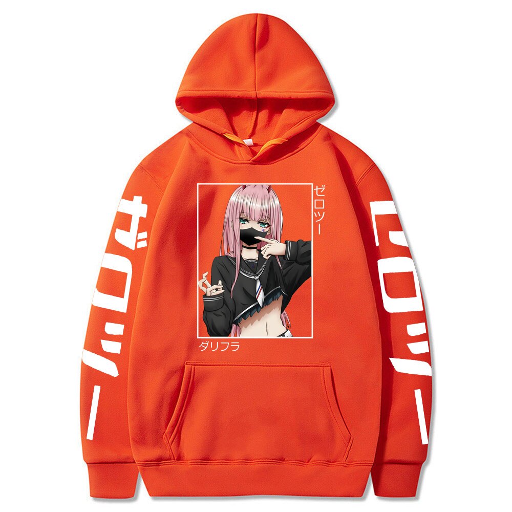 Darling In The Franxx Print Hoodies