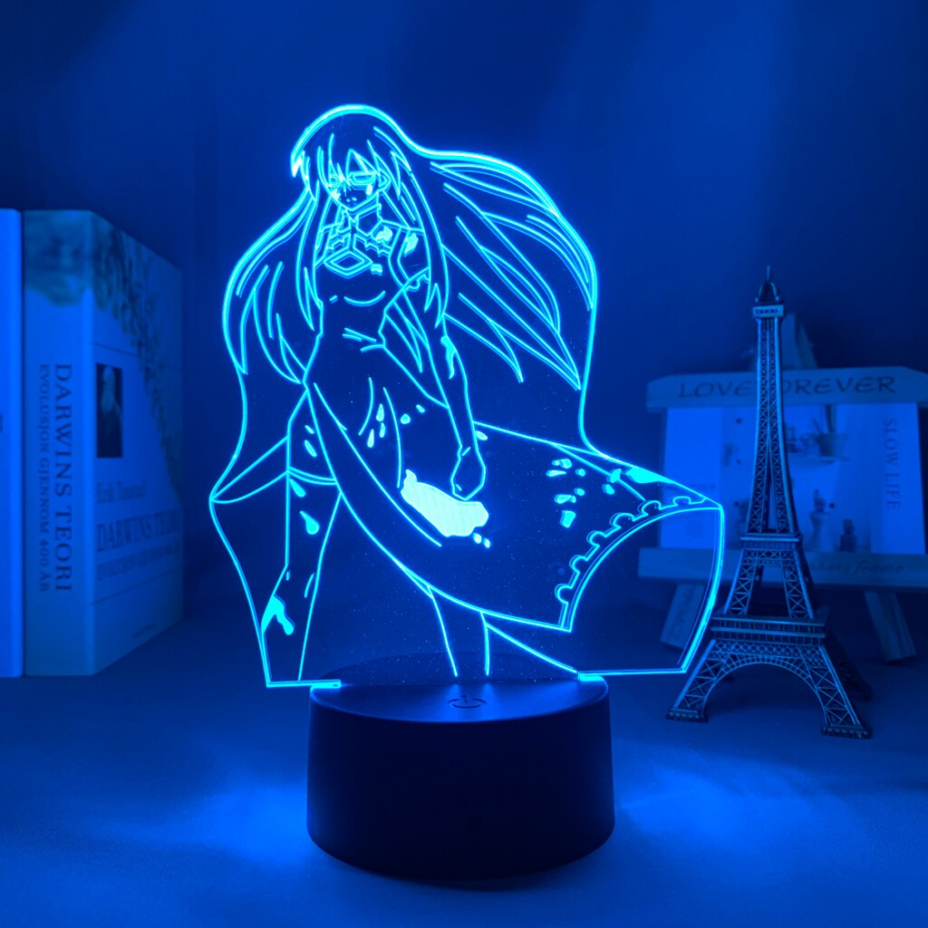 Akame Ga Kill 3D Lamp