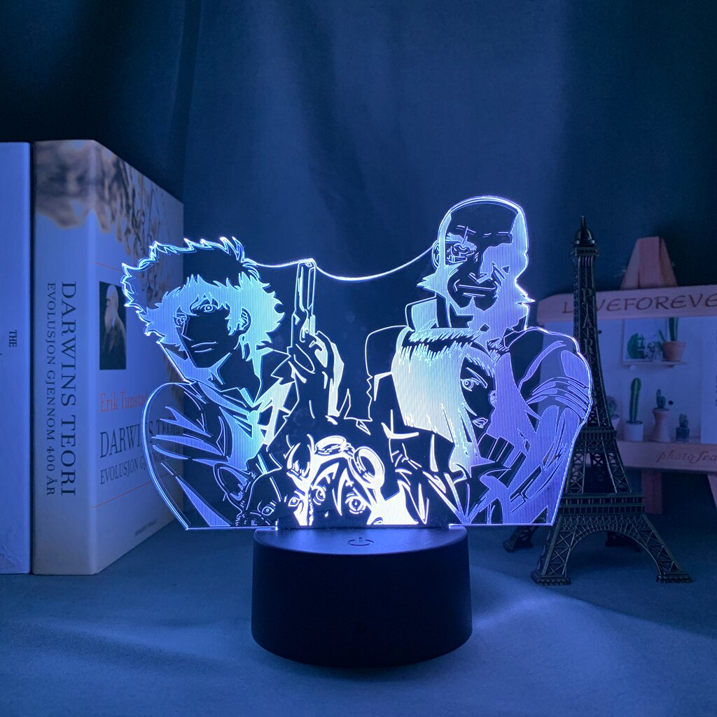 Cowboy Bebop 3D Lamp