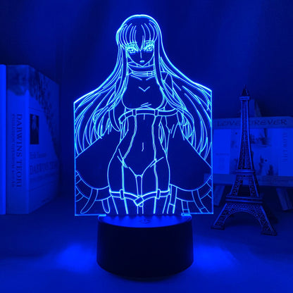 Code Geass CC 3D Lamp