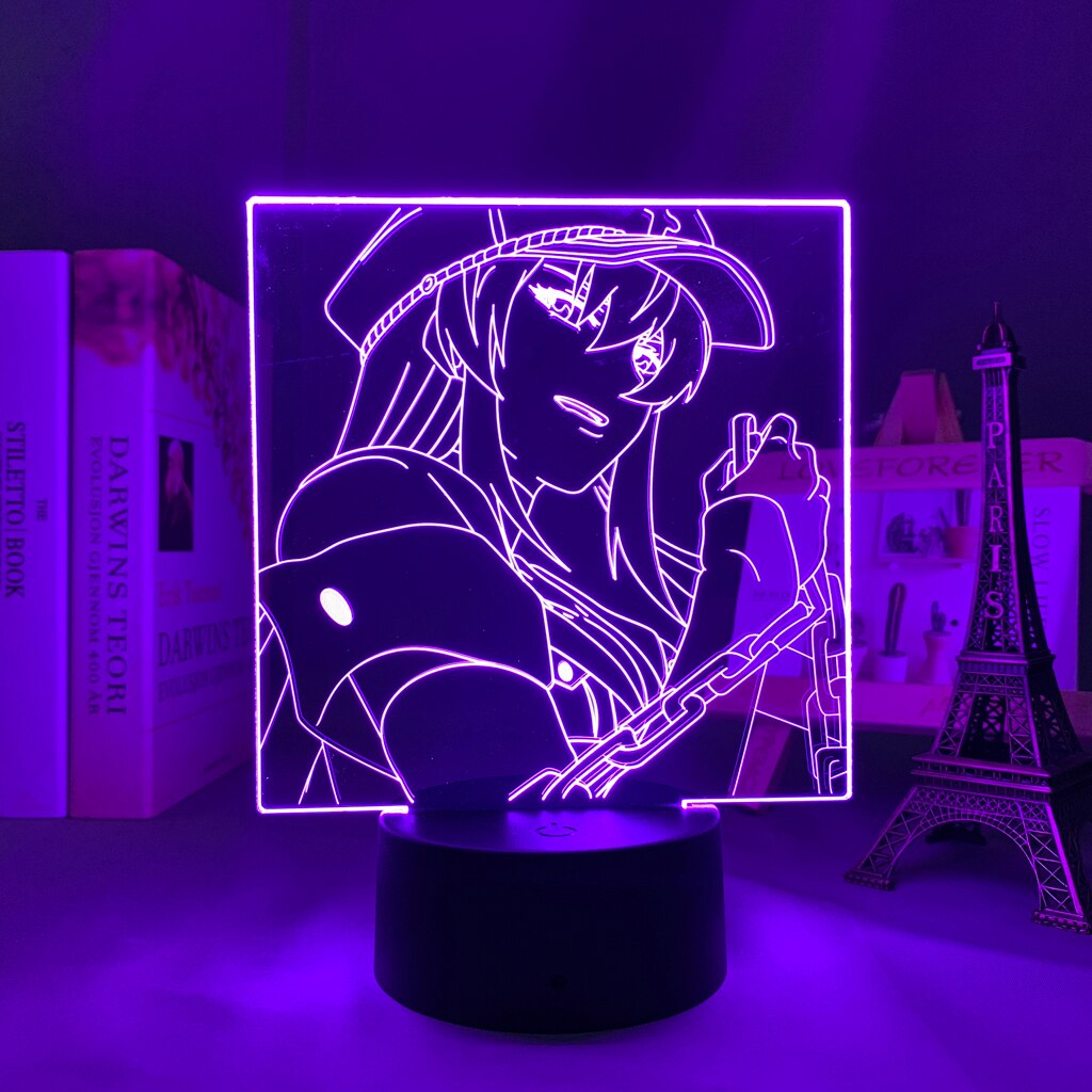 Akame Ga Kill Esdeath 3D Lamp