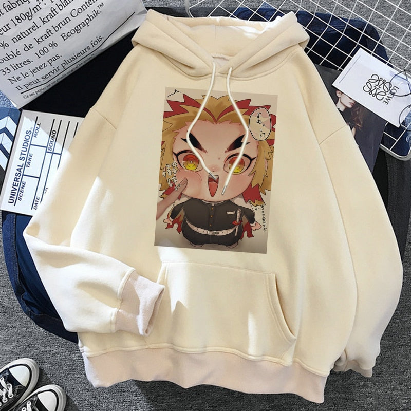 Demon Slayer Rengoku Kyoujurou Hoodies