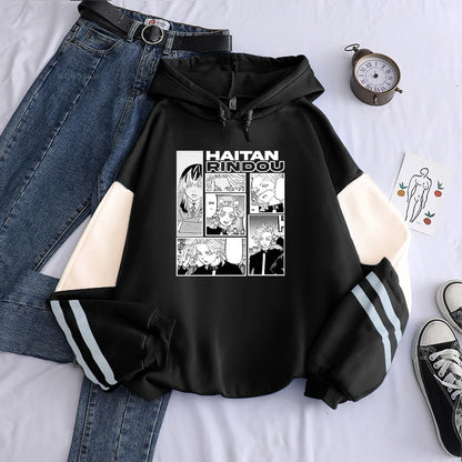 Tokyo Revengers Kawaii Rindou Haitani Five Forms Of Daily Life Manga Hoodies