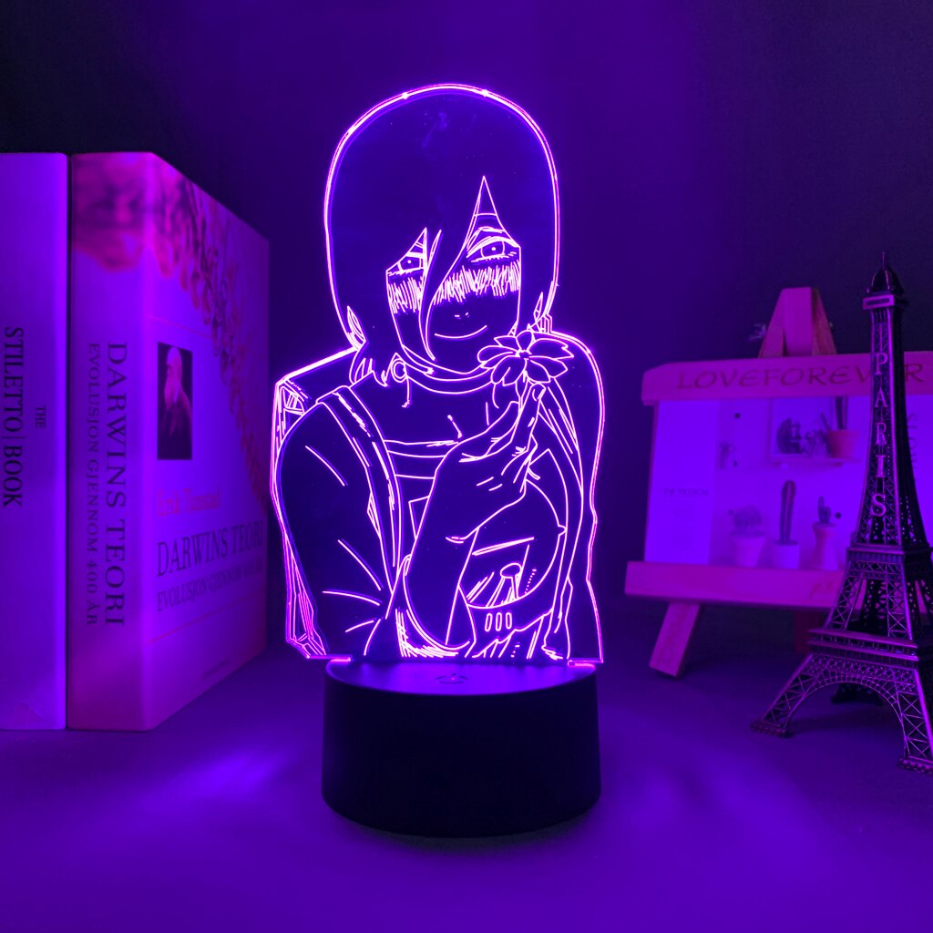 Chainsaw Man Lady Reze Bomb Devil 3D Lamp