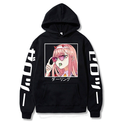 Darling In The Franxx Print Hoodies