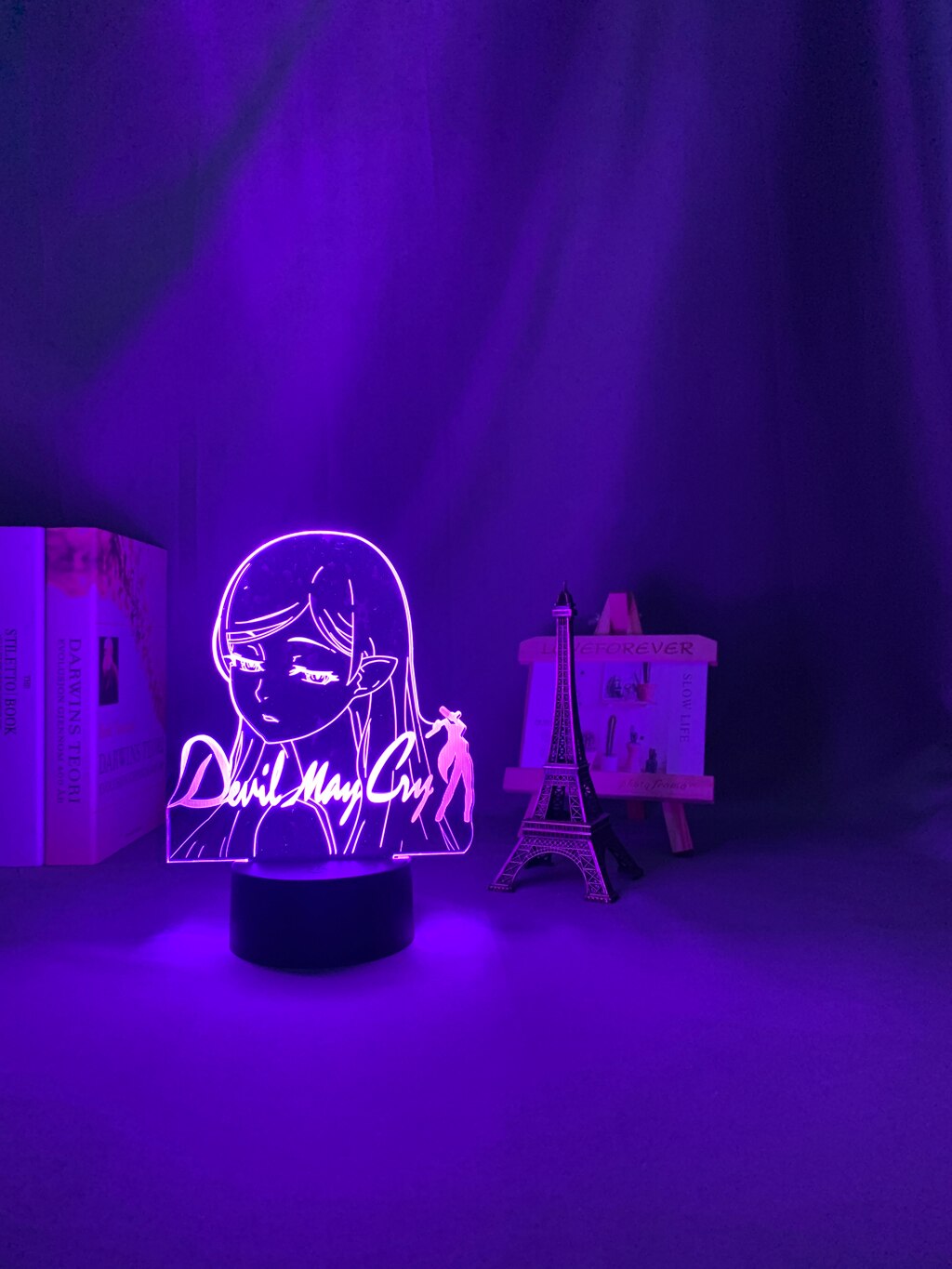 Bakemonogatari Shinobu Oshino 3D Lamp