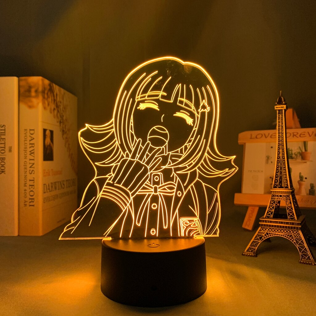 Danganronpa Chiaki Nanami 3D Lamp