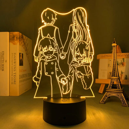 Darling In The Franxx 3D Lamp