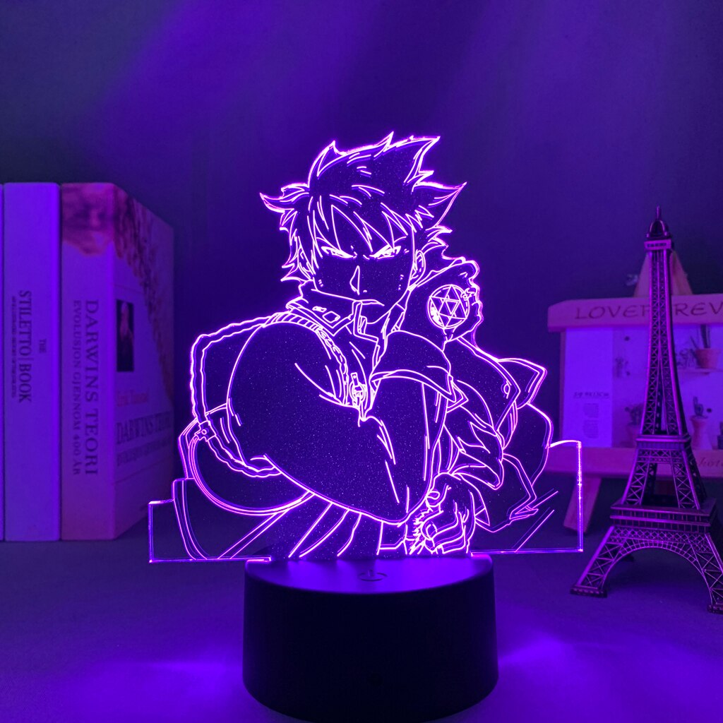 Fullmetal Alchemist Roy Mustang 3D Lamp