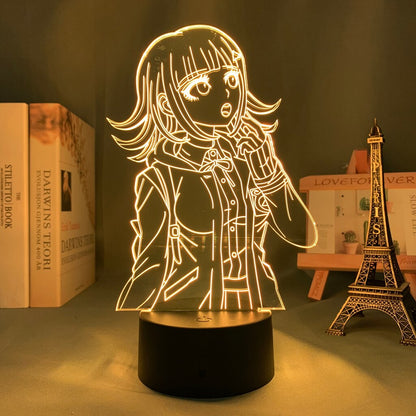 Danganronpa Chiaki Nanami 3D Lamp