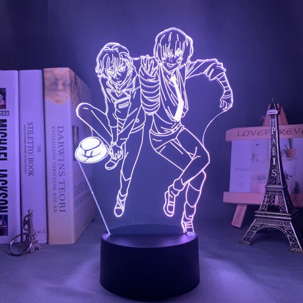 Bungo Stray Dogs 3D Lamp