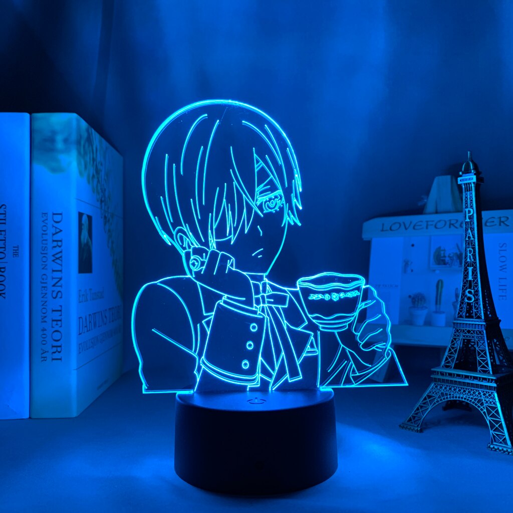 Anime Black Butler 3D Lamp