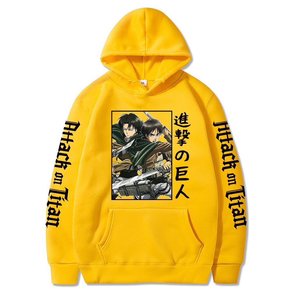 Anime Attack on Titan Streetwear Casual Hoodie