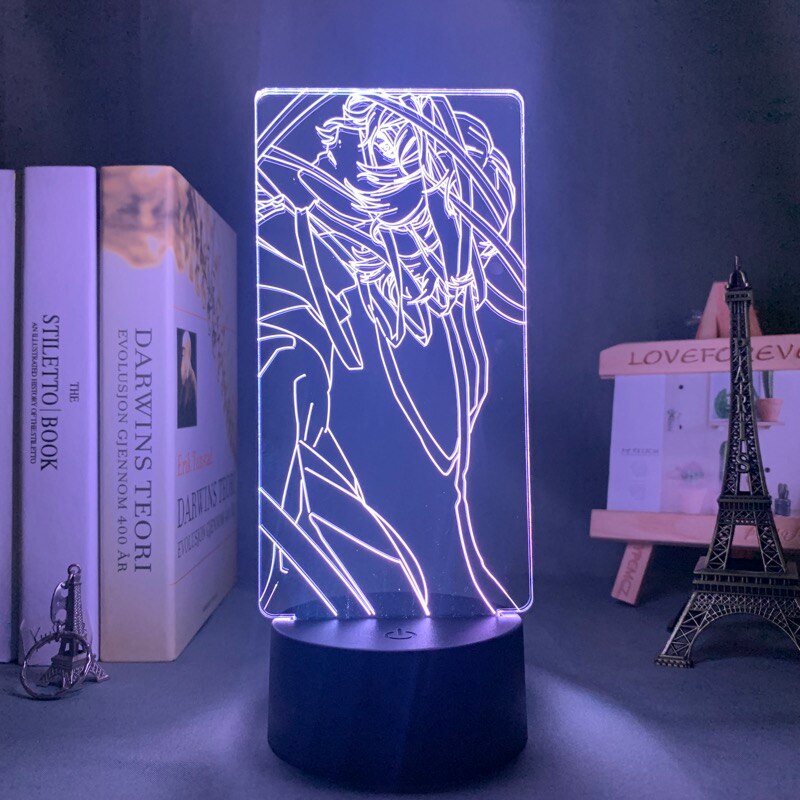 Bungo Stray Dogs Dazai 3D Lamp