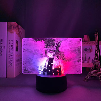 Two Tone Demon Slayer Kimetsu no Yaiba 3D Lamp