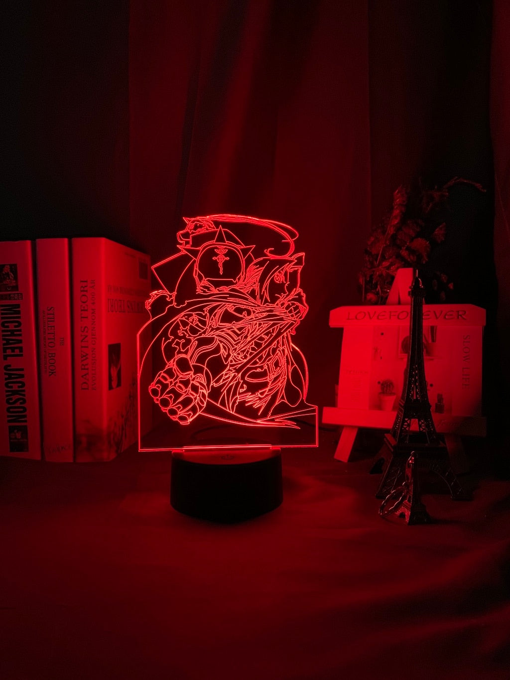 Fullmetal Alchemist Edward Elric 3D Lamp