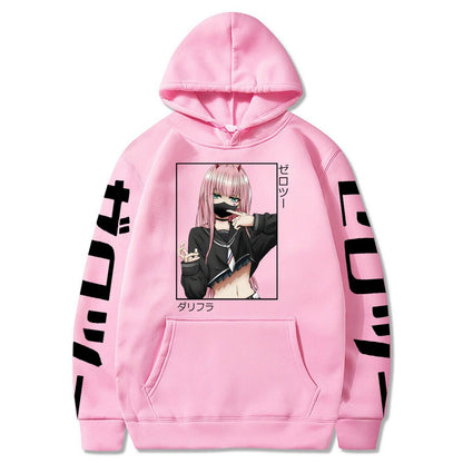 Darling In The Franxx Print Hoodies