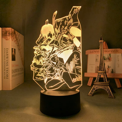 Chainsaw Man 3D Lamp