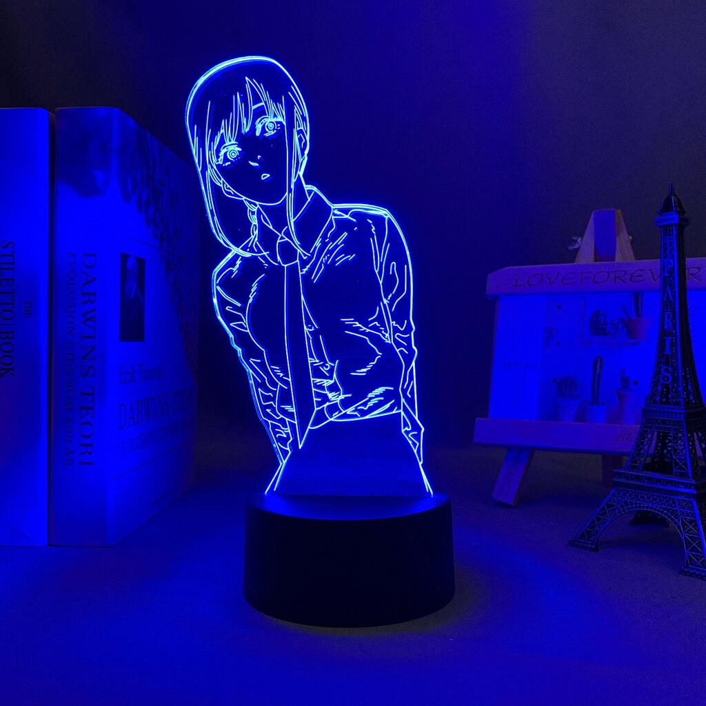 Chainsaw Man Makima 3D Lamp