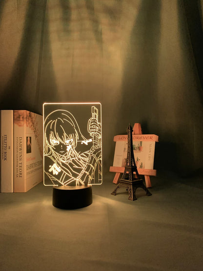 Anime Akame Ga Kill 3D Lamp