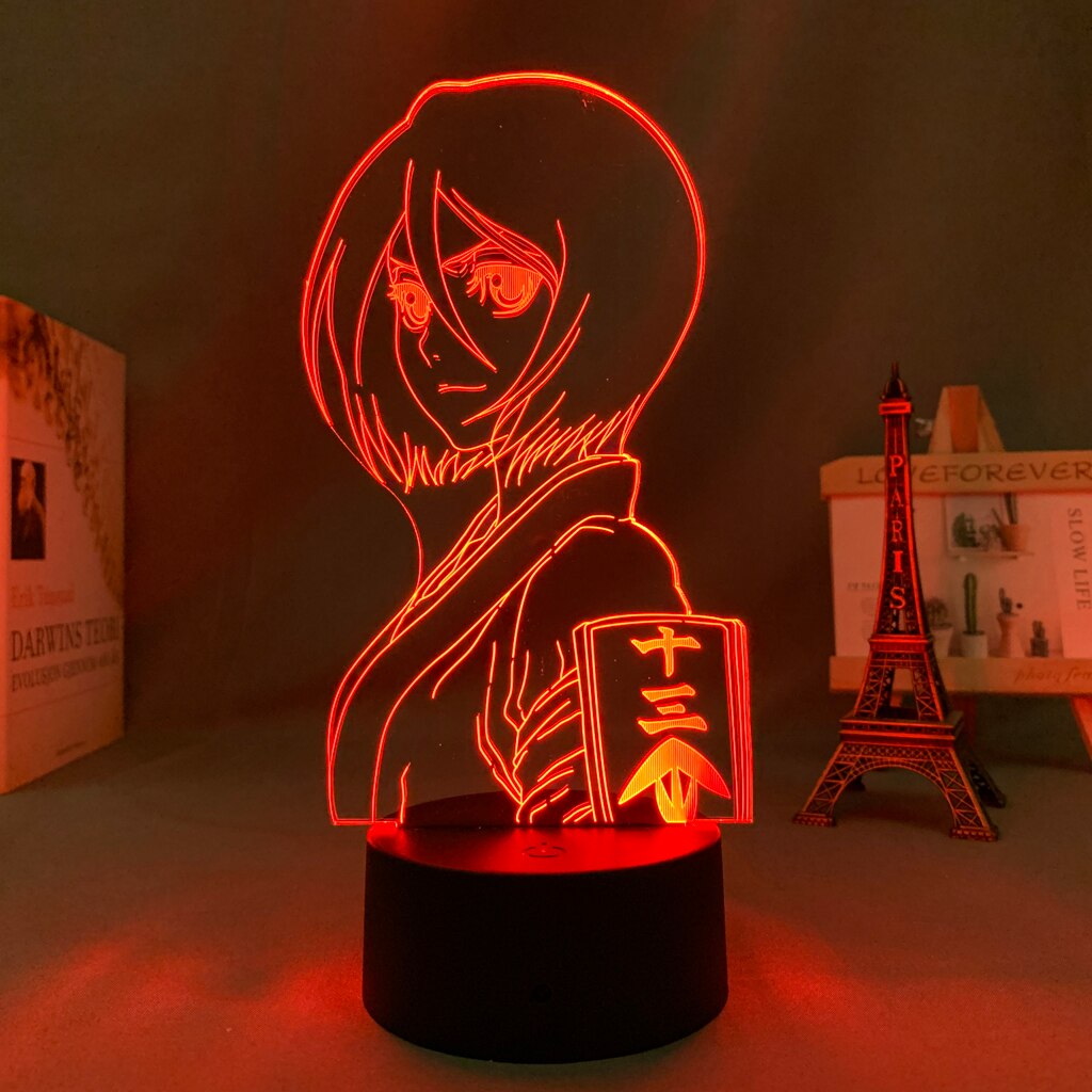 Anime Bleach Rukia Kuchiki 3D Lamp