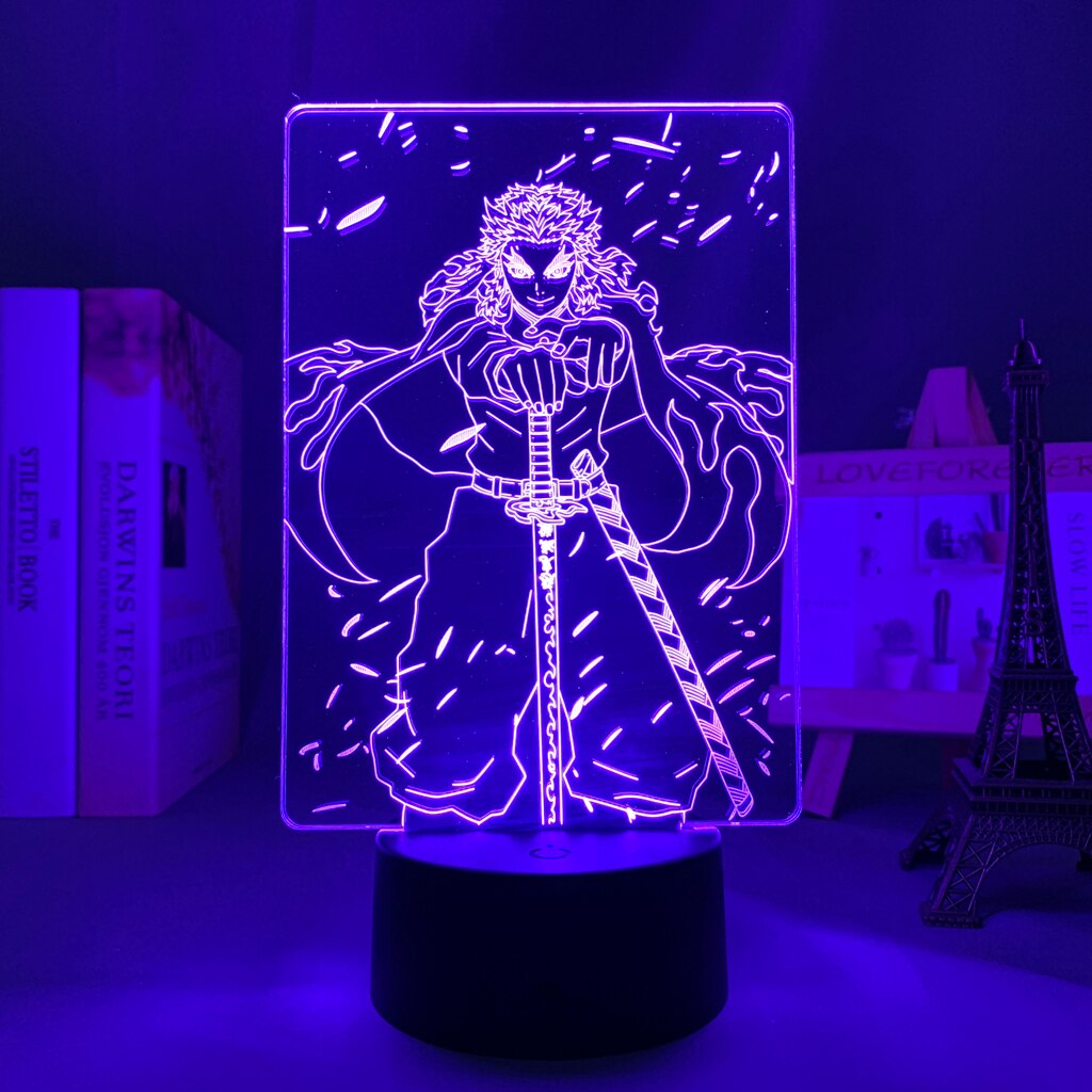 Kimetsu No Yaiba 3D Lamp