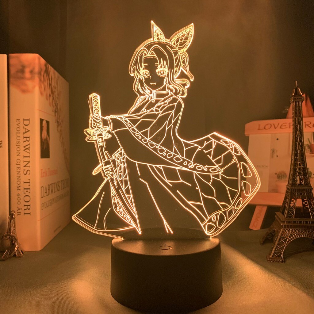 Demon Slayer Kocho Kanae 3D Lamp