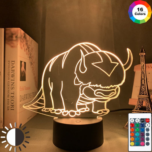 Avatar The Last Airbender 3D Lamp