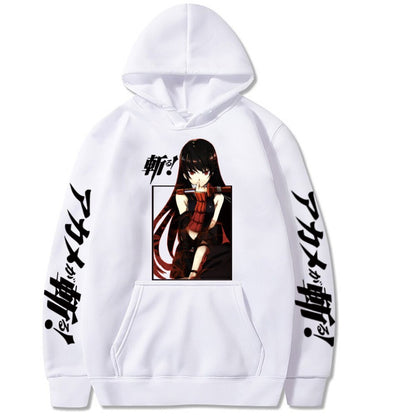 Akame Ga Kill Print Casual Hoodies