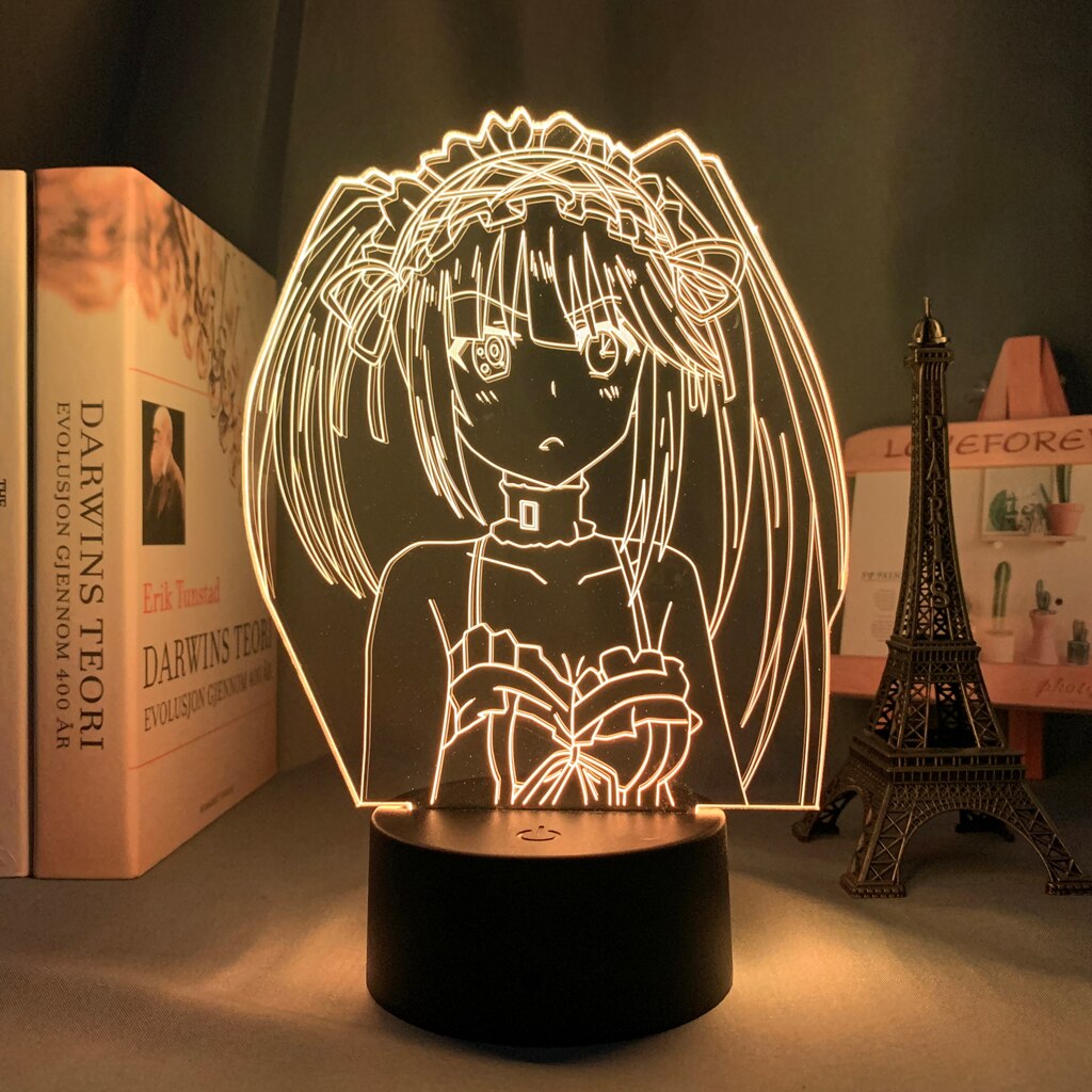 Date A Live 3D Lamp