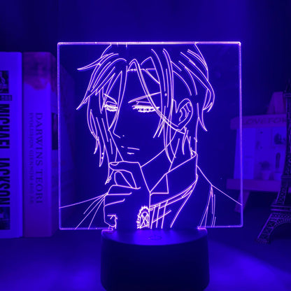 Anime Black Butler Sebastian Michaelis 3D Lamp