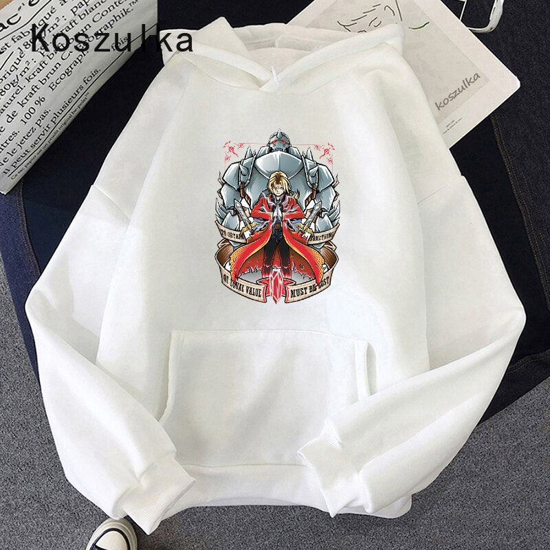 Fullmetal Alchemist Men Hoodie