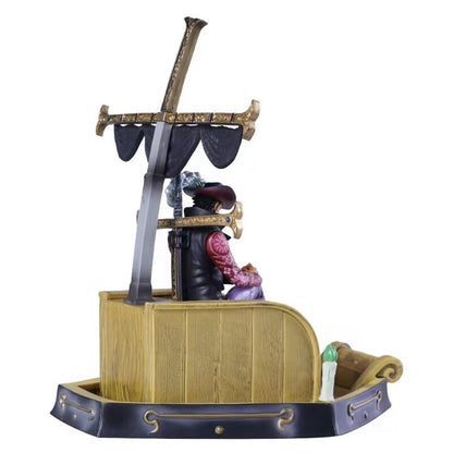 One Piece Dracule Mihawk King Hawkeye Oka Shichibukai Sitting Sailboat Figure