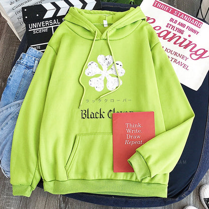 Black Clover Logo Hoodies