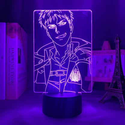 Attack on Titan Jean Kirstein 3D Lamp