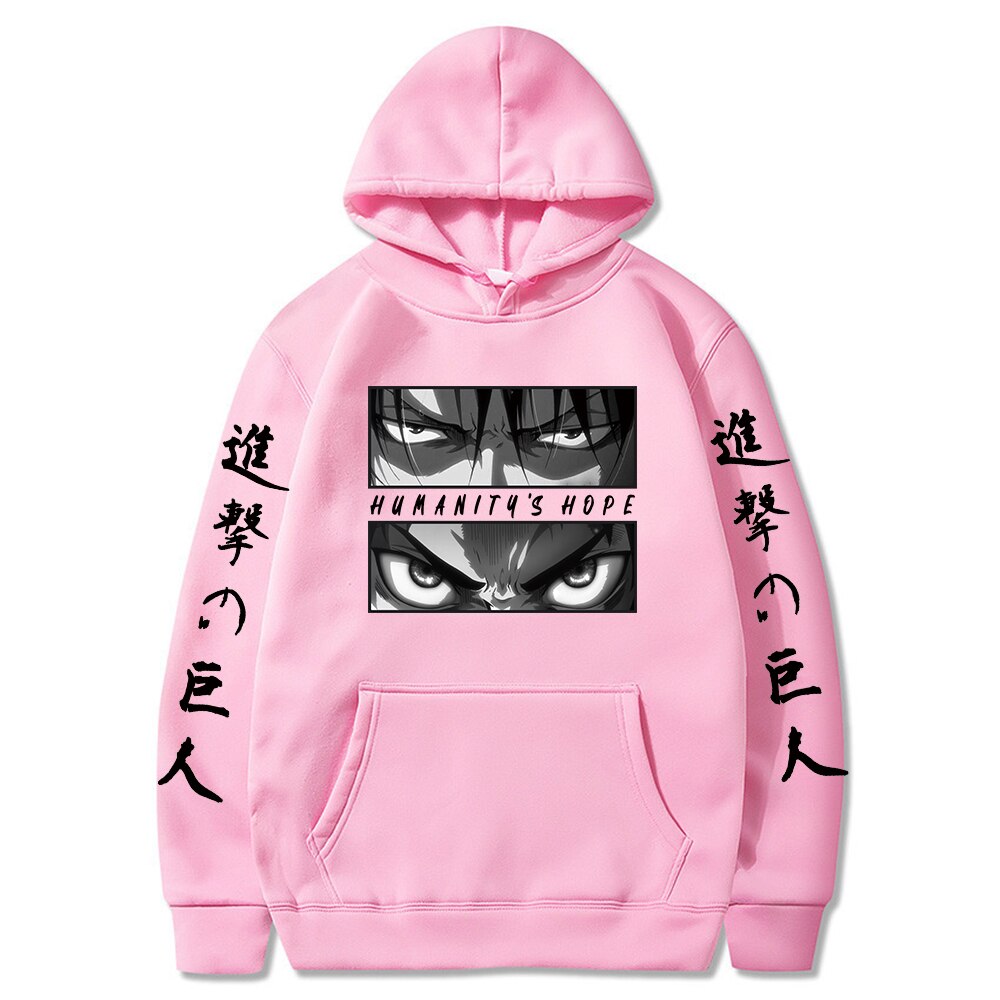 Attack On Titan Eren Jaeger Eyes Hoodies