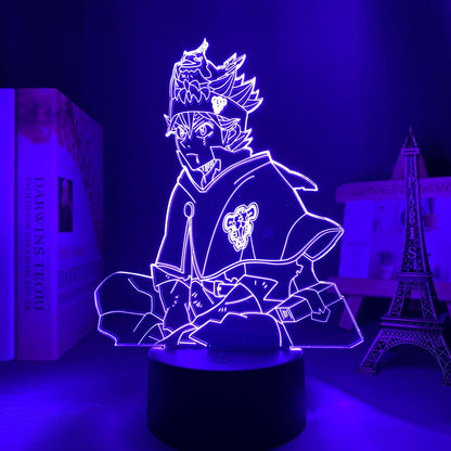 Anime Black Clover Asta 3 Lamp