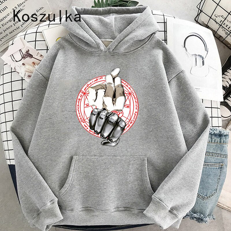 Fullmetal Alchemist Men Hoodie