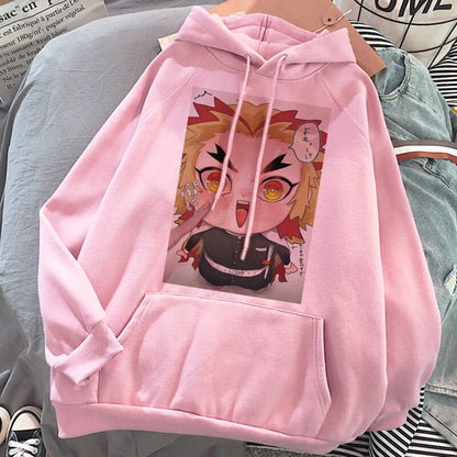 Demon Slayer Rengoku Kyoujurou Hoodies