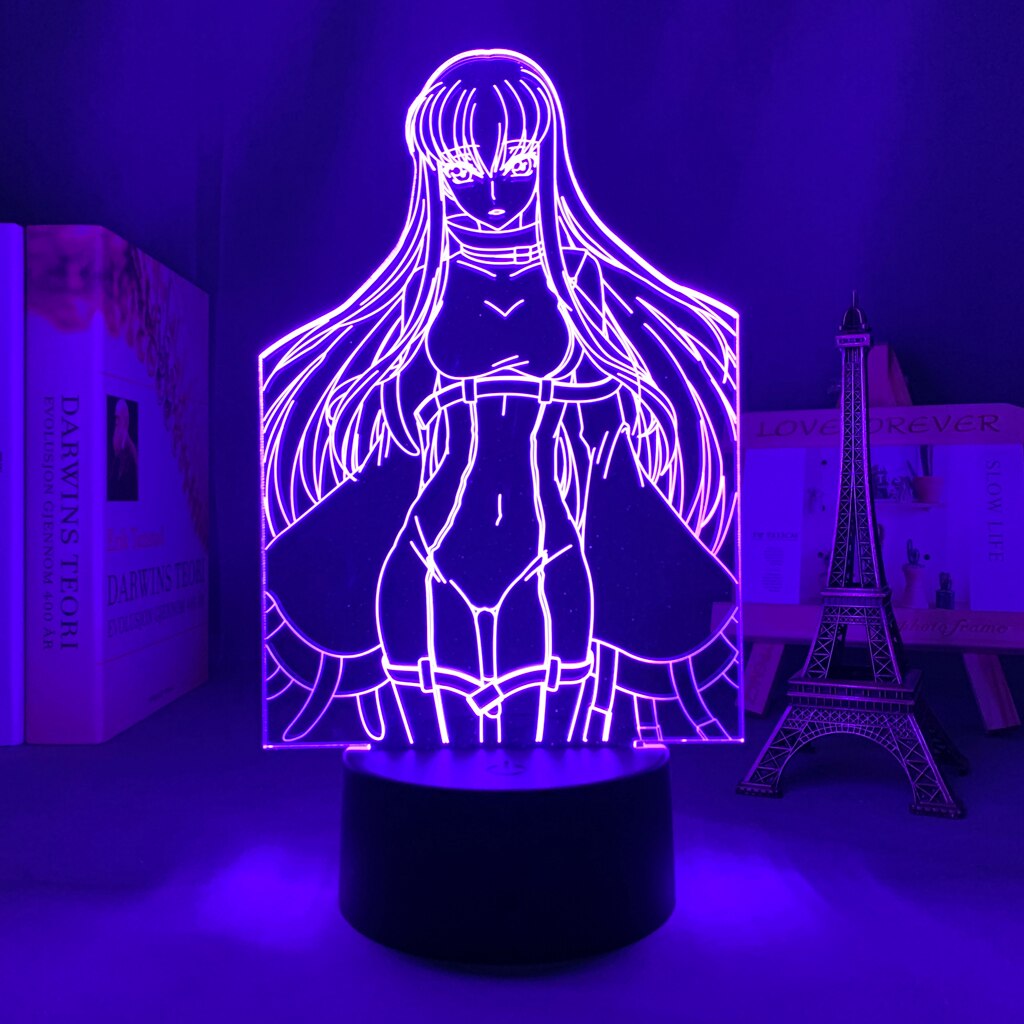 Code Geass CC 3D Lamp