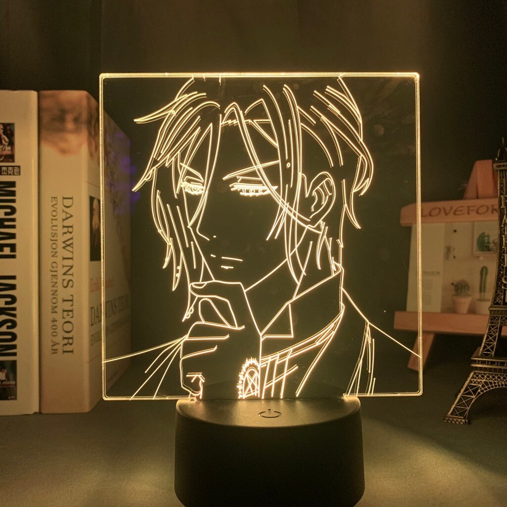 Anime Black Butler Sebastian Michaelis 3D Lamp