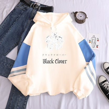 Black Clover Logo Hoodies