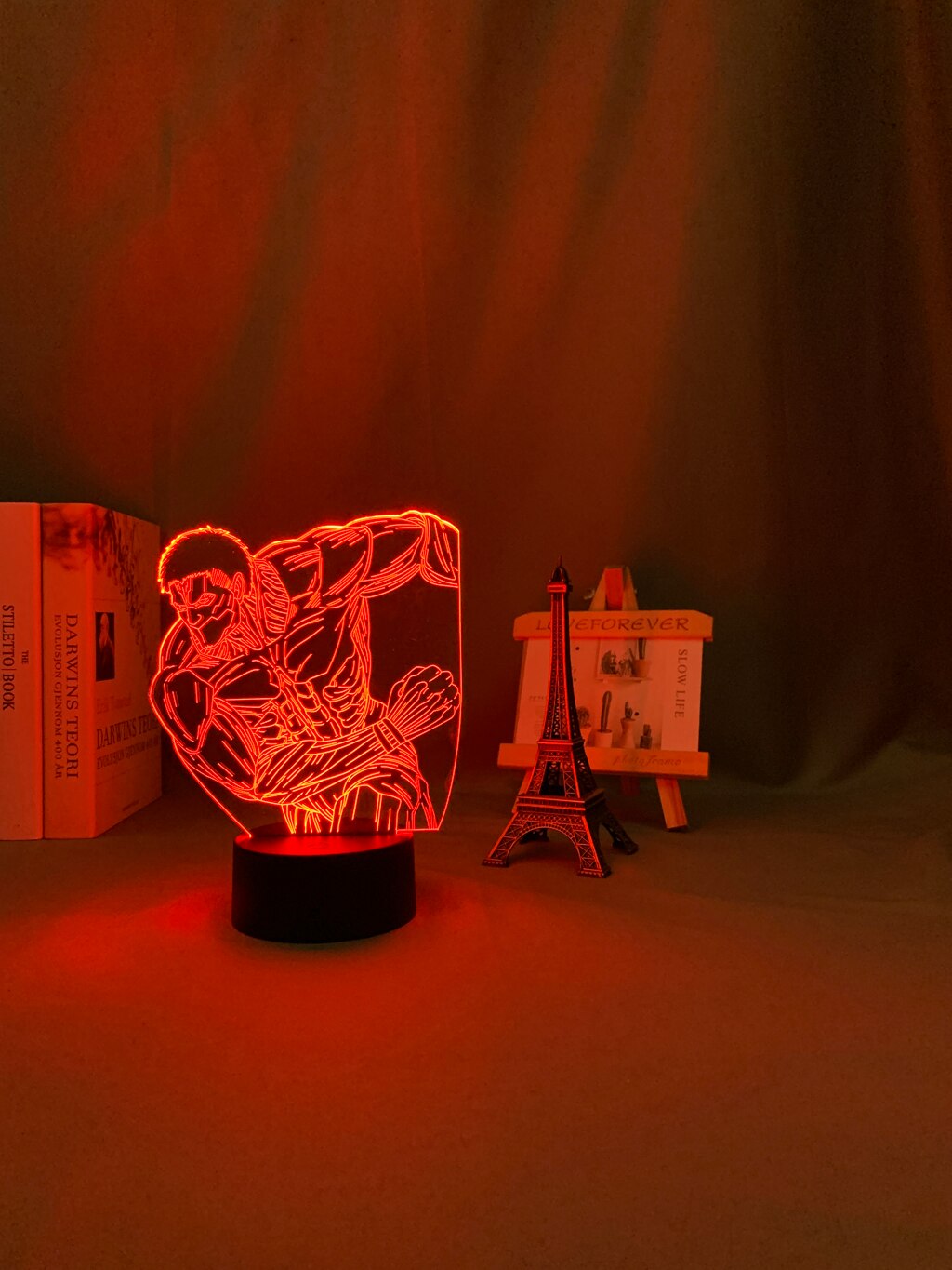 Attack on Titan The Armoured Titan 3D Lamp