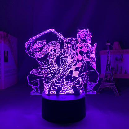 Demon Slayer Kimetsu No Yaiba 3D Lamp