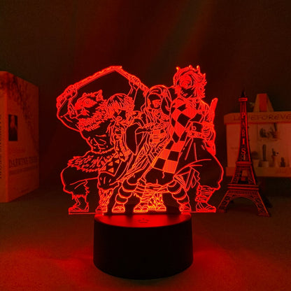 Demon Slayer Kimetsu No Yaiba 3D Lamp